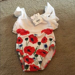 Janie and Jack poppy swimsuit